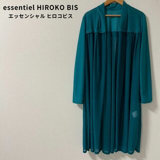 HIROKO BIS - essentieL HIROKO BIS ロングカーディガン 薄手 レディース