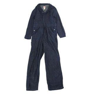 エビス(EVISU)のEVISU エヴィス ツナギ 初期 EVIS表記 カモメ オールインワン ツナギ インディゴブルー系【中古】(その他)