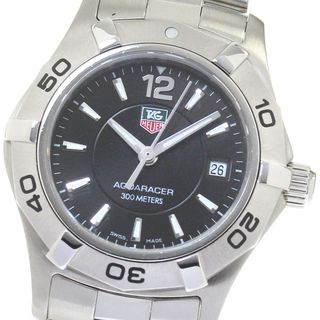 タグホイヤー(TAG Heuer)のタグホイヤー TAG HEUER WAF1410 アクアレーサー デイト クォーツ レディース 良品 _819104(腕時計)