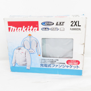 マキタ(Makita)のmakita マキタ 14.4V/18V対応 充電式ファンジャケット サイズ2XL ジャケット・ファンのみ 外箱イタミあり FJ200DZ2XL 未着用品(その他)
