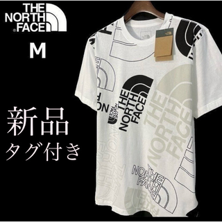 ザ・ノースフェイス　Tシャツ　半袖シャツ　メンズM   ホワイト色　新品　正規品