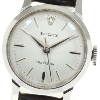 ロレックス(ROLEX)のロレックス ROLEX 9169 プレシジョン K18WG Cal.1310 手巻き レディース _770492(腕時計)