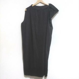 JILSANDER(ジルサンダー) ワンピース レディース美品  - 黒 変形袖/ロング