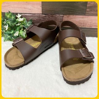 ビルケンシュトック(BIRKENSTOCK)の新品同様 ビルケンシュトック Classic Milano 22.5 サンダル(サンダル)