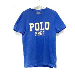 ポロラルフローレン(POLO RALPH LAUREN)のPOLObyRalphLauren(ポロラルフローレン) 半袖Tシャツ サイズM メンズ ブルー×イエロー(Tシャツ/カットソー(半袖/袖なし))