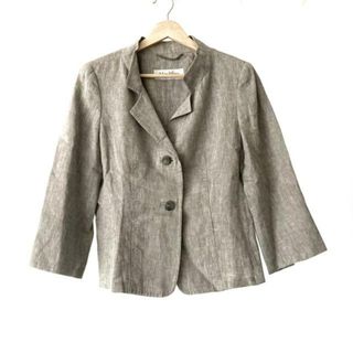 マックスマーラ(Max Mara)のMax Mara(マックスマーラ) ジャケット サイズIJ40 レディース ライトグレー 春・秋物(その他)