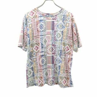 KATELYN ROSE 90s 総柄 半袖 Tシャツ KATELYN ROSE メンズ(Tシャツ/カットソー(半袖/袖なし))