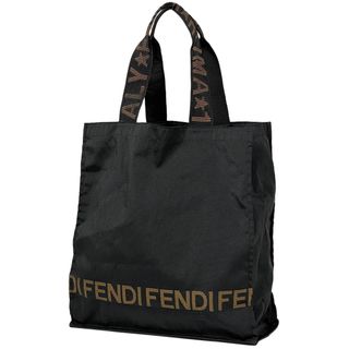 FENDI - フェンディ ロゴ トートバッグ レディース 【中古】