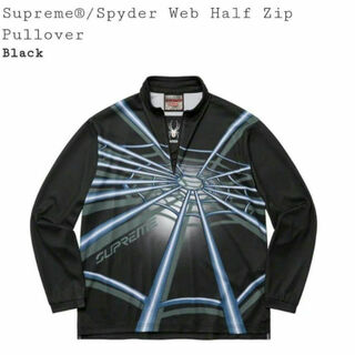 シュプリーム(Supreme)のSupreme　Spyder Web Half Zip Pullover(Tシャツ/カットソー(七分/長袖))