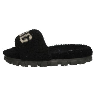 UGG - UGG アグ COZETTA CURLY GRAPHIC コゼッタ カーリー グラフィック ムートン サンダル レディース ブラック US8/25cm 1132891