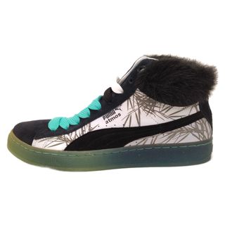 プーマ(PUMA)のPUMA プーマ SUEDE MID スエード ミッド ハイカットスニーカー ブラック/ホワイト US10.5/28.5cm 347295(スニーカー)