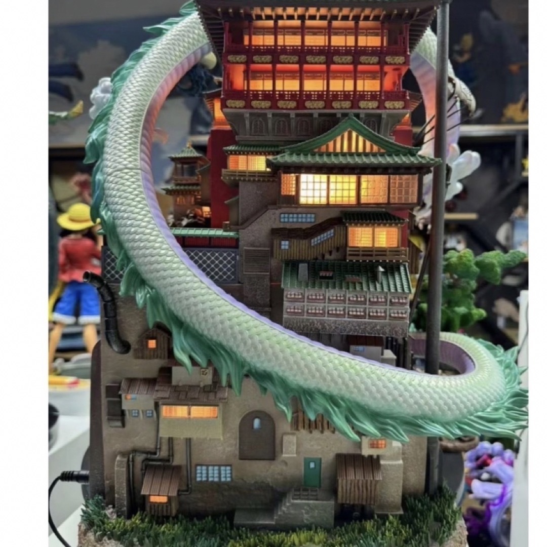 ジブリ 千と千尋の神隠し 油屋 フィギュア PVC製品 ガレージキット ジブリ 千と千尋の神隠し 油屋 フィギュア PVC製品 ガレージキット