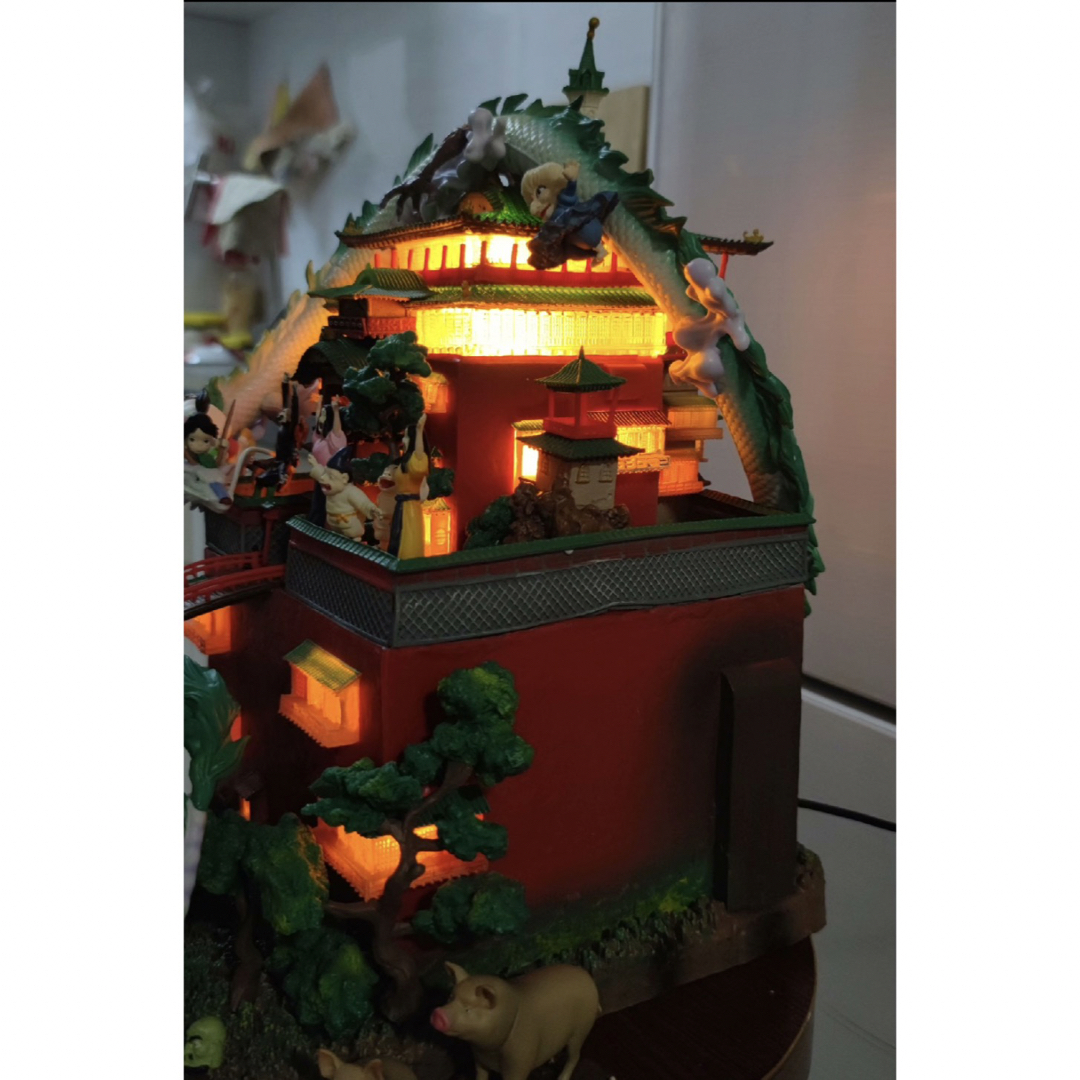 ジブリ 千と千尋の神隠し 油屋 フィギュア PVC製品 ガレージ ジブリ 千と千尋の神隠し 油屋 フィギュア PVC製品 ガレージ