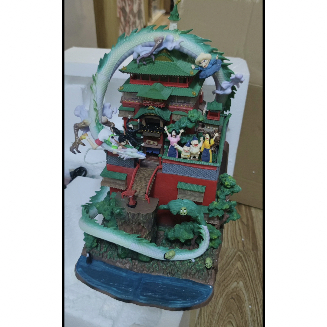 ジブリ 千と千尋の神隠し 油屋 フィギュア PVC製品 ガレージキット ジブリ 千と千尋の神隠し 油屋 フィギュア PVC製品 ガレージキット