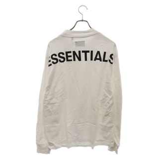 FOG Essentials エフオージー エッセンシャルズ バックロゴプリント 長袖Tシャツ ロングスリーブカットソー ホワイト(Tシャツ/カットソー(七分/長袖))