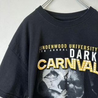 ビンテージ　古着　DARK CARNIVAL メンズ　半袖　tシャツ　黒　M(Tシャツ/カットソー(半袖/袖なし))