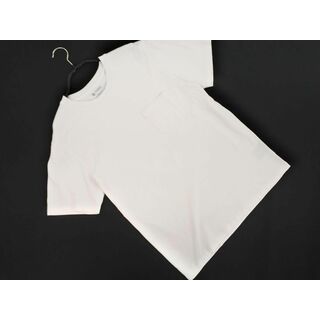 nano・universe - nano universe ナノユニバース ポケット Tシャツ sizeS/白 ■◆ メンズ