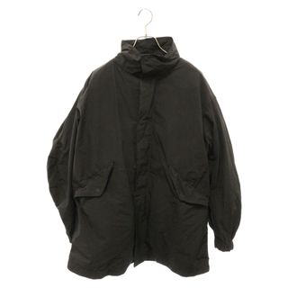 エイトン(ATON)のATON エイトン AIR WEATHER SHORT MODS COAT エアーウェザーショートモッズコート ブラック 7096247(モッズコート)