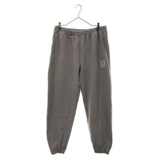 ユニフォームエクスペリメント(uniform experiment)のUNIFORM EXPERIMENT ユニフォームエクスペリメント 23AW AUTHENTIC LOGO SWEAT PANTS オーセンティック ロゴワッペン スウェットパンツ グレー UE-232021(その他)