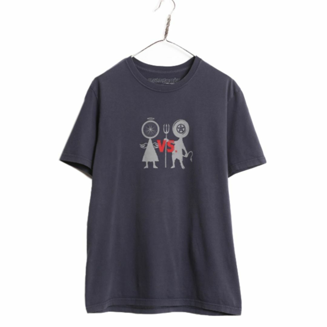 最も完璧な - patagonia USA製 T 半袖 プリント メッセージ パタゴニア 半袖Tシャツ