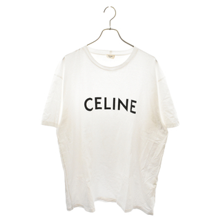 セリーヌ(celine)のCELINE セリーヌ 21SS FRONT LOGO PRINT S/S TEE ロゴプリント Tシャツ 半袖カットソー ホワイト 2X681501F(Tシャツ/カットソー(半袖/袖なし))