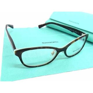 Tiffany & Co. - ■新品■未使用■ TIFFANY＆Co ティファニー TF 2187-D 8134 メガネ 眼鏡 メンズ レディース ブラウン系 FA1139 