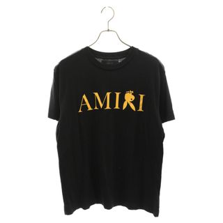 アミリ(AMIRI)のAMIRI アミリ ×PLAY BOY REVERSE BUNNY リバース バニー ロゴ Tシャツ 半袖カットソー ブラック(Tシャツ/カットソー(半袖/袖なし))