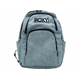 ロキシー(Roxy)のROXY ロキシー ロゴ刺繍 リュック バックパック バッグ グレー ■■ レディース(リュック/バックパック)