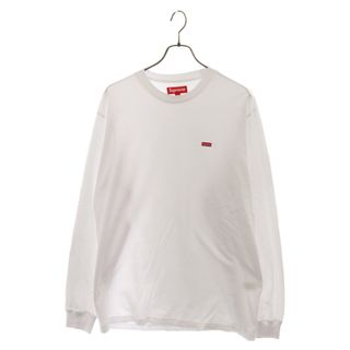 シュプリーム(Supreme)のSUPREME シュプリーム 23AW Small Box L/S Tee スモールボックスロゴ 長袖Tシャツ ロンT ホワイト(Tシャツ/カットソー(七分/長袖))