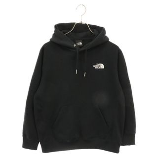 ザノースフェイス(THE NORTH FACE)のTHE NORTH FACE ザノースフェイス SQUARE LOGO HOODIE スクエアロゴ フーディ プルオーバースウェットパーカー ブラック(パーカー)