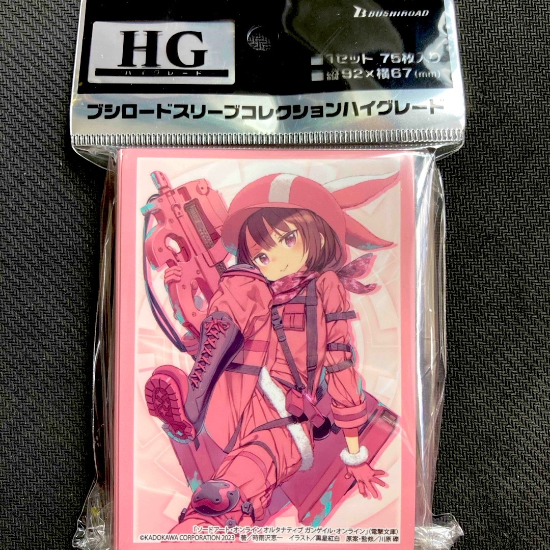 ブシロード スリーブ HG ガンゲイル・オンライン SAO GGO レンの ブシロード スリーブ HG ガンゲイル・オンライン SAO GGO レンの