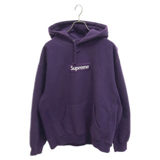 シュプリーム(Supreme)のSUPREME シュプリーム 23AW Box Logo Hooded Sweatshirt Dark Purple ボックスロゴフーディー パーカー パープル(パーカー)