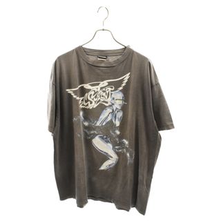 SAINT MICHAEL セントマイケル 22SS×HAJIME SORAYAMA SS TEE SORAYAMA SM-S22-0000-073 空山基 セクシーロボットプリント半袖Tシャツ グレー(Tシャツ/カットソー(半袖/袖なし))