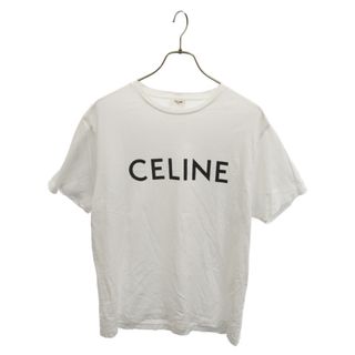 セリーヌ(celine)のCELINE セリーヌ Classic T-Shirt クラシック フロントロゴプリント クルーネック 半袖Tシャツ カットソー ホワイト 2X308916G(Tシャツ/カットソー(半袖/袖なし))