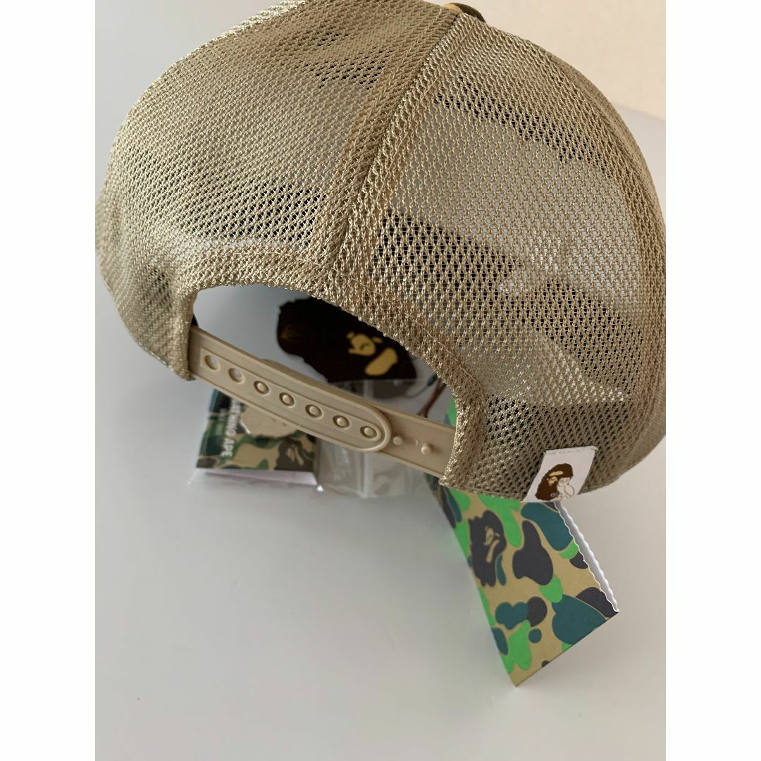 A BATHING APE - OVO x BAPE 1ST CAMO MESH CAP(ピンバッジ付き A BATHING APE - OVO x BAPE 1ST CAMO MESH CAP(ピンバッジ付き