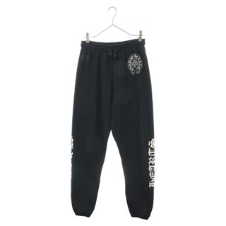 クロムハーツ(Chrome Hearts)のCHROME HEARTS クロムハーツ SWEAT PANTS ロゴプリントスウェットロングパンツ ブラック M(その他)