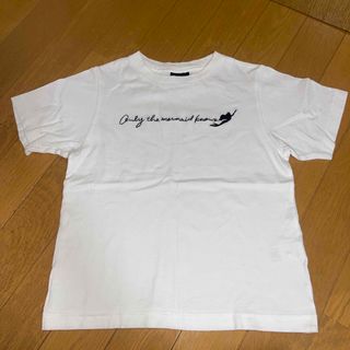 ジーユー(GU)のGU リトルマーメイド ディズニー Ｔシャツ 120サイズ(Tシャツ/カットソー)