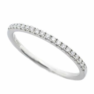 スタージュエリー(STAR JEWELRY)のSTAR JEWELRY スタージュエリー ハーフエタニティ リング 指輪 PT950/ダイヤモンド0.07ct 8号(リング(指輪))