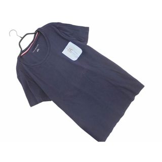 TOMMY HILFIGER - TOMMY HILFIGER トミーヒルフィガー ポケット 切替 Tシャツ sizeL/紺 ■◆ メンズ