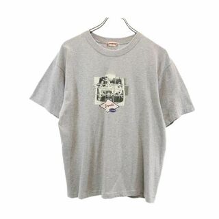 マックレガー(McGREGOR)のマックレガー プリント 半袖 Tシャツ M グレー McGregor メンズ(Tシャツ/カットソー(半袖/袖なし))