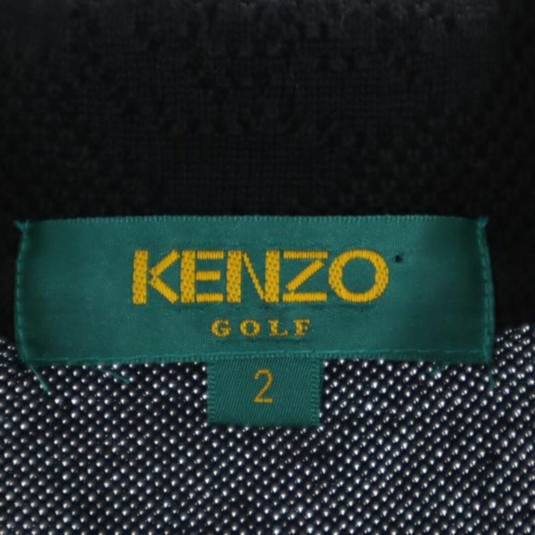 今週のおすすめ製品 ケンゾーゴルフ KENZO ネイビー 2 ポロシャツ 長袖 オールド 90s その他