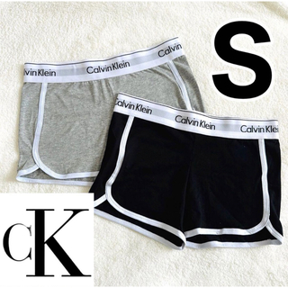 カルバンクライン(Calvin Klein)のカルバンクライン ショートパンツ 下着 Sサイズ 2枚セット(ショートパンツ)