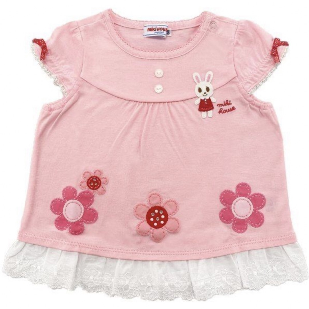 ☆ミキハウス☆うさこちゃん☆豪華なTシャツ☆120☆ピンク☆新品 ☆ミキハウス☆うさこちゃん☆豪華なTシャツ☆120☆ピンク☆新品