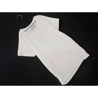 n'Or ノアール 無地 Tシャツ sizeL/オフホワイト ■◆ レディース(Tシャツ(半袖/袖なし))