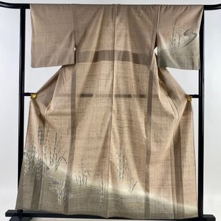 訪問着 身丈159cm 裄丈63cm 正絹 美品 名品 【中古】(着物)