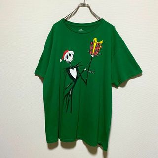 ディズニー(Disney)のアメリカ古着　ディズニー ナイトメアビフォアクリスマス　半袖　Tシャツ　I371(Tシャツ/カットソー(半袖/袖なし))