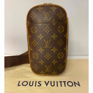 ルイヴィトン(LOUIS VUITTON)の美品 ルイヴィトン　M51870 モノグラム ポシェット ガンジュ ウエスト(ボディーバッグ)