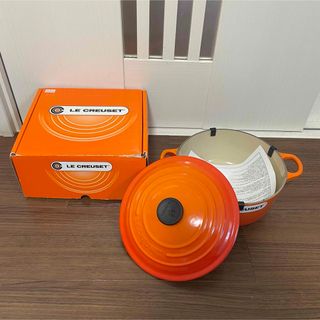 ルクルーゼ(LE CREUSET)の新品・未使用 ル・クルーゼ　ココット・ロンド 20cm(鍋/フライパン)