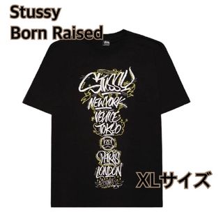 STUSSY - Stussy Born x Raised Handstyles Tee