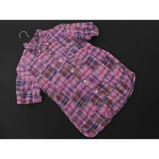 ガイジンメイド(GAIJIN MADE)のGAIJIN MADE ガイジンメイド チェック ボタンダウン シャツ sizeS/ピンク ■◆ メンズ(シャツ)